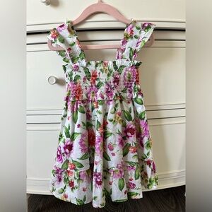 THE EMILY DAHLIA SMOCKED SUNDRESS